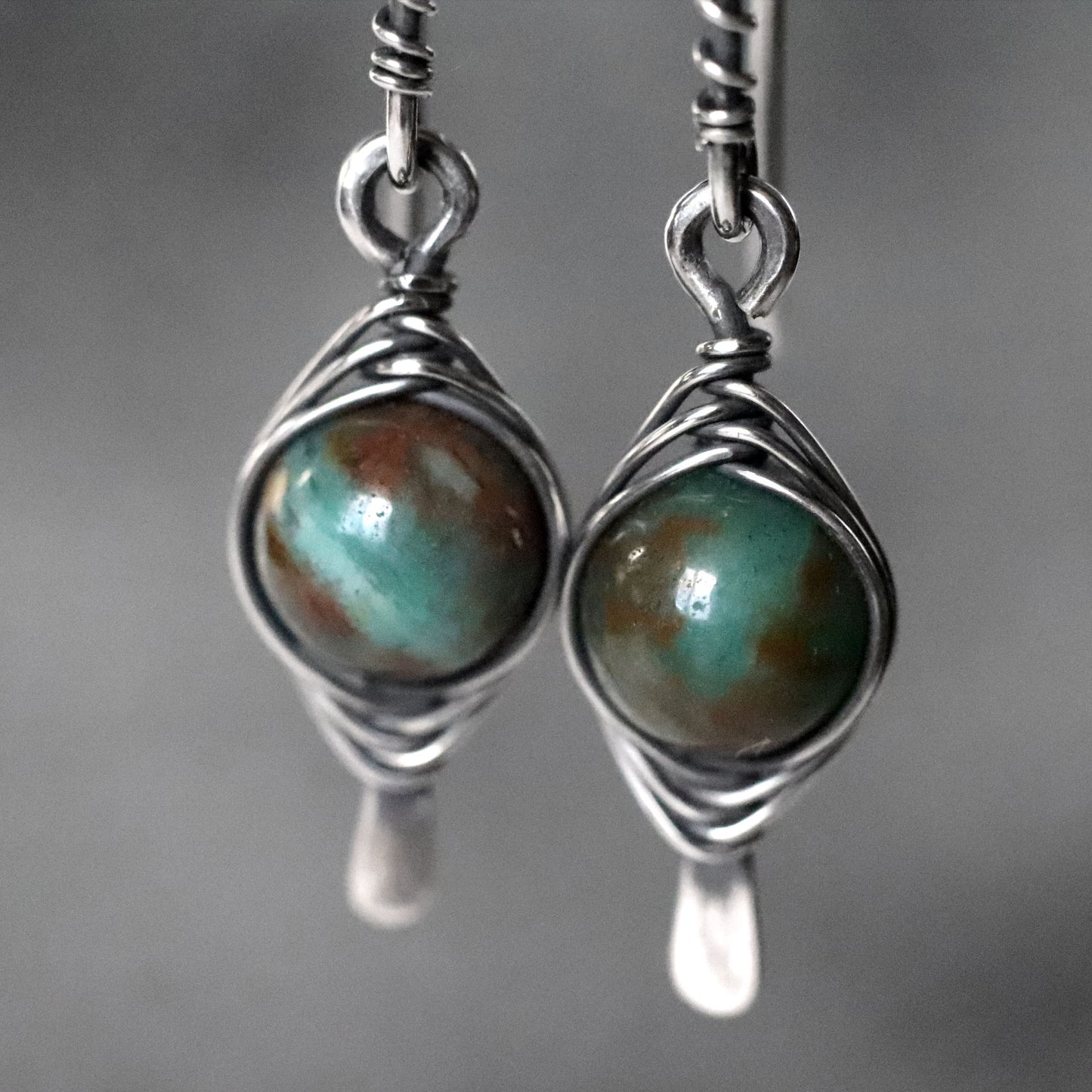 Australian Bloodstone Earrings