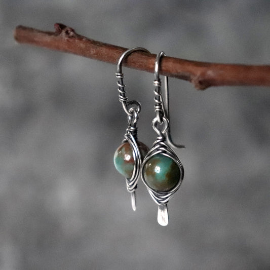 Australian Bloodstone Earrings