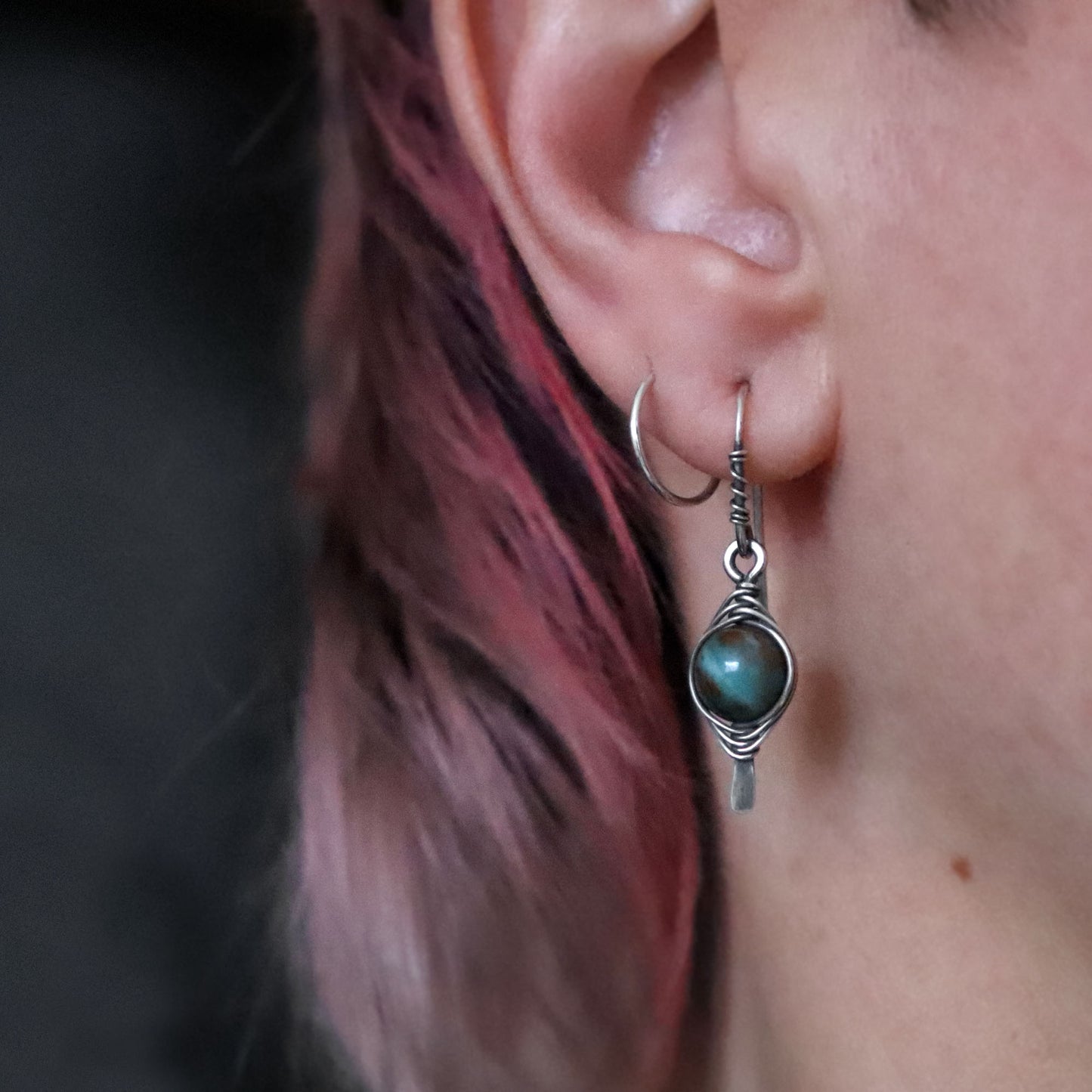 Australian Bloodstone Earrings