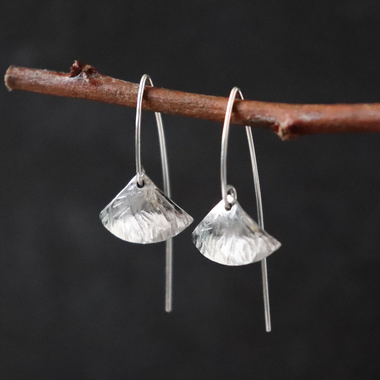 Ginkgo Fan Earrings