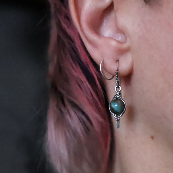 Australian Bloodastone Earrings