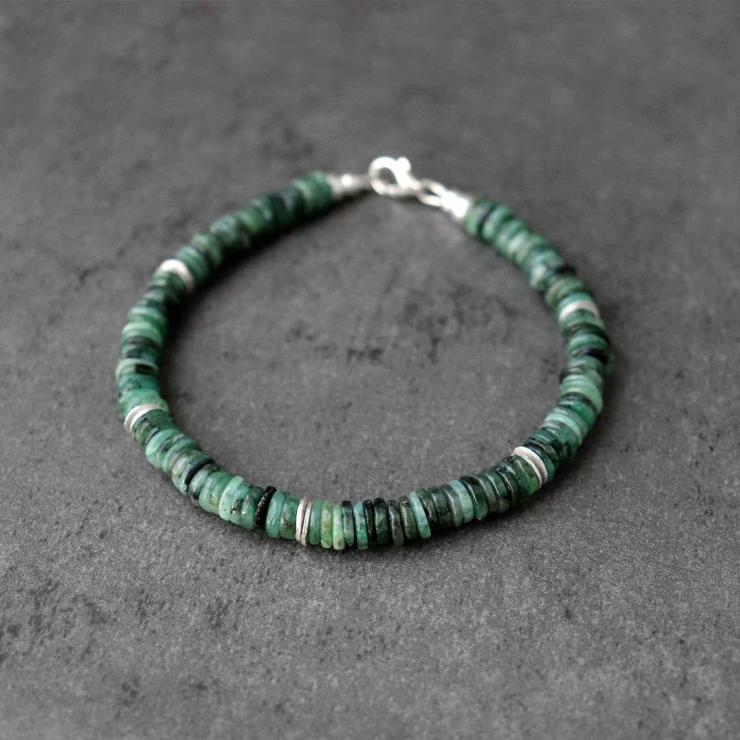 Emerald Unisex Bracelet