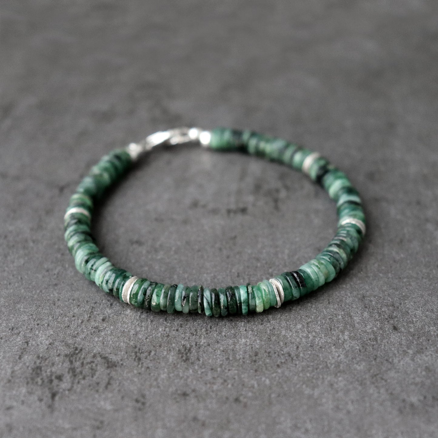 Emerald Unisex Bracelet