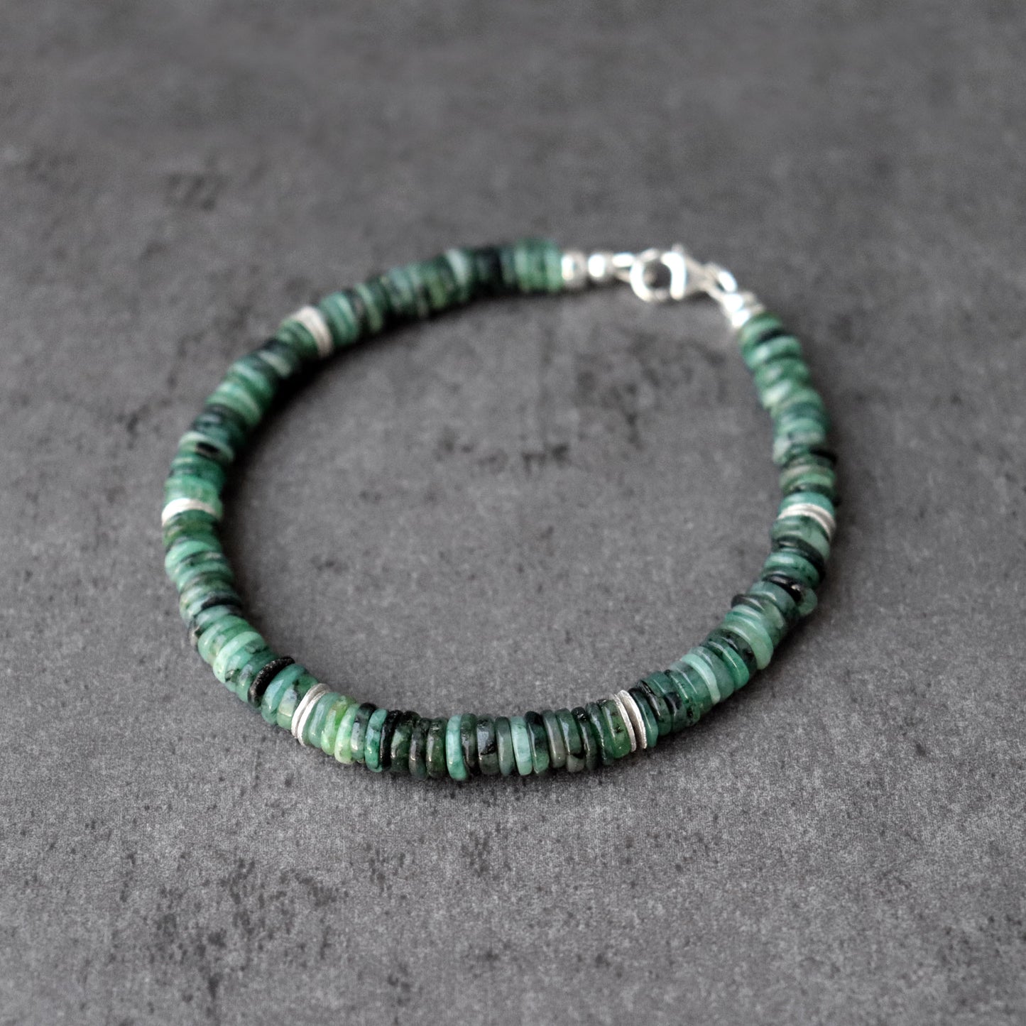 Emerald Unisex Bracelet