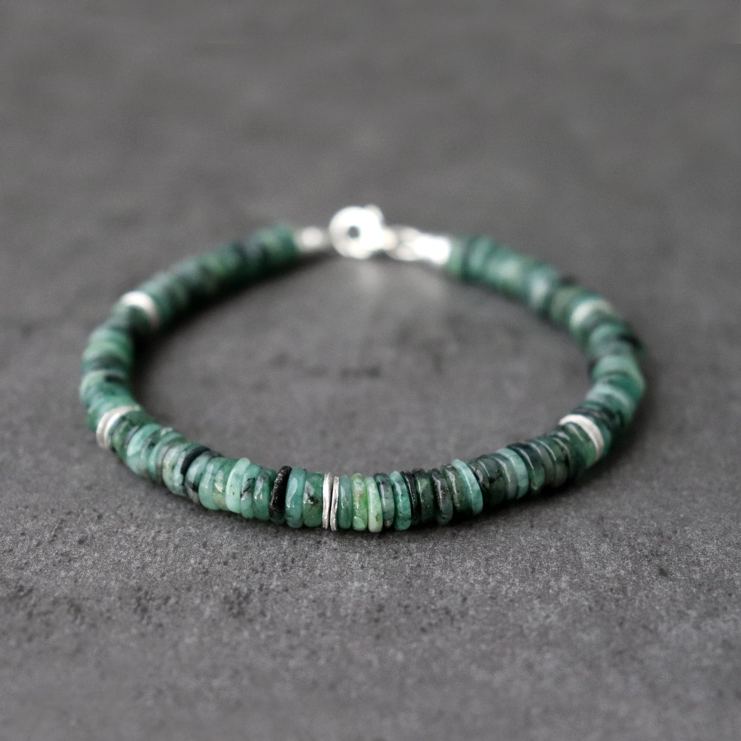 Emerald Unisex Bracelet