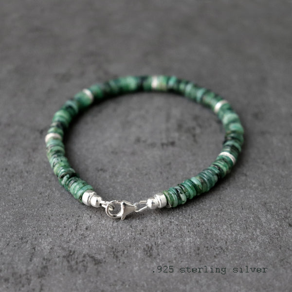 Emerald Unisex Bracelet