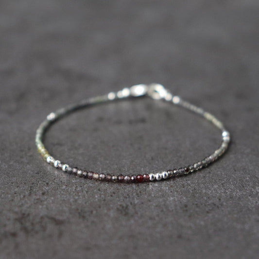 Skinny Multi Sapphire Bracelet