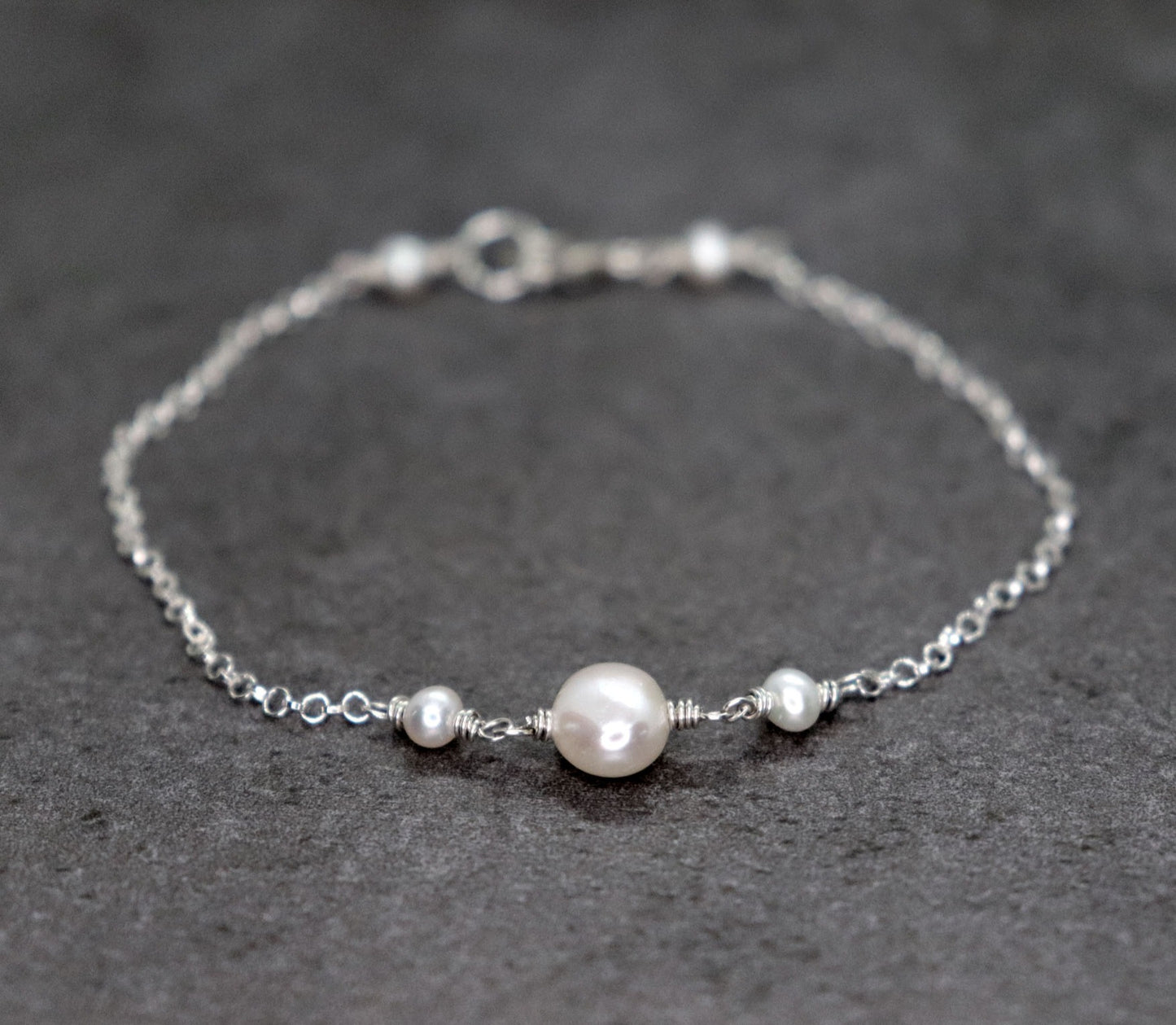 Freshwater Pearl Bracelet, A Grade