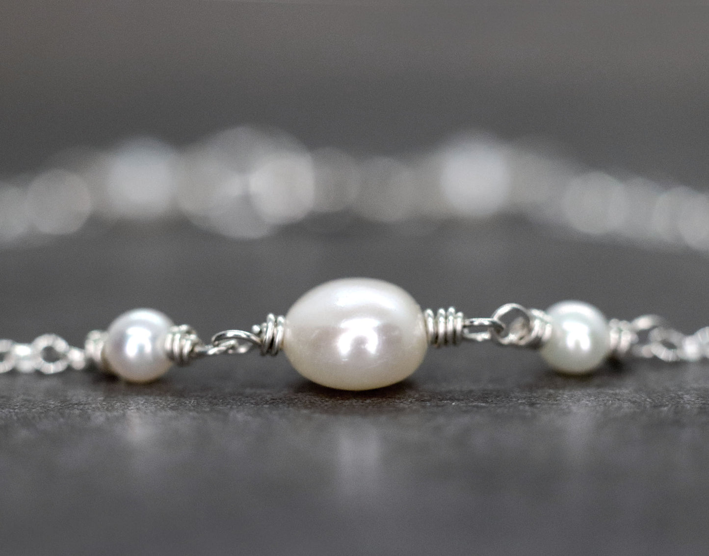 Freshwater Pearl Bracelet, A Grade