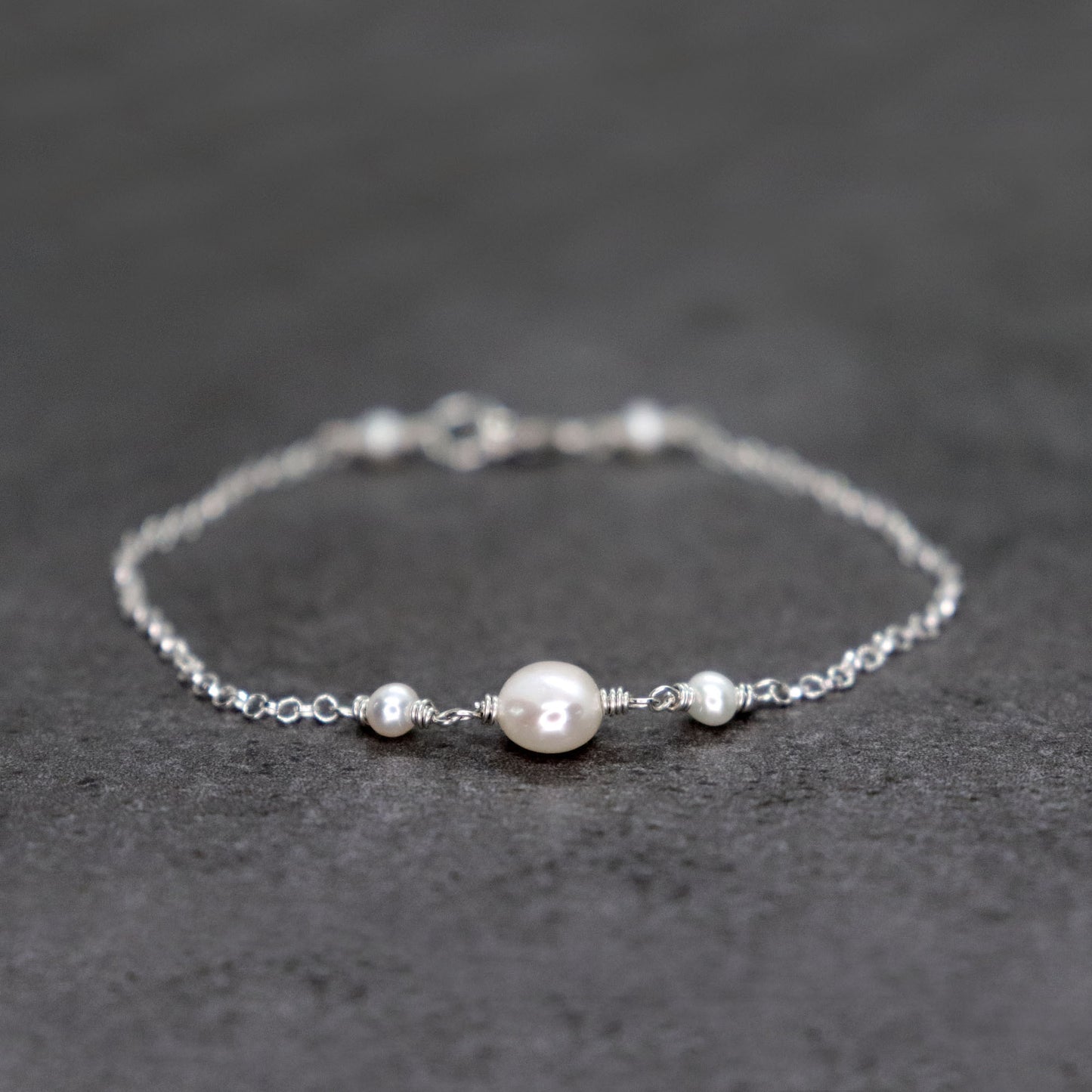 Freshwater Pearl Bracelet, A Grade