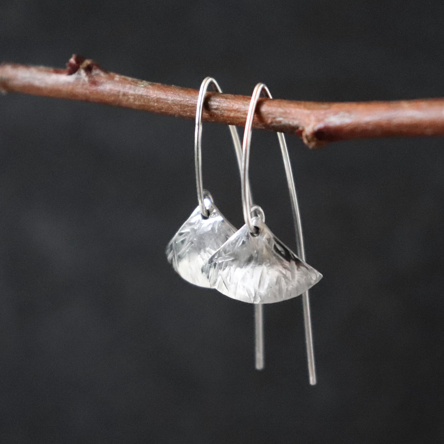 Ginkgo Fan Earrings