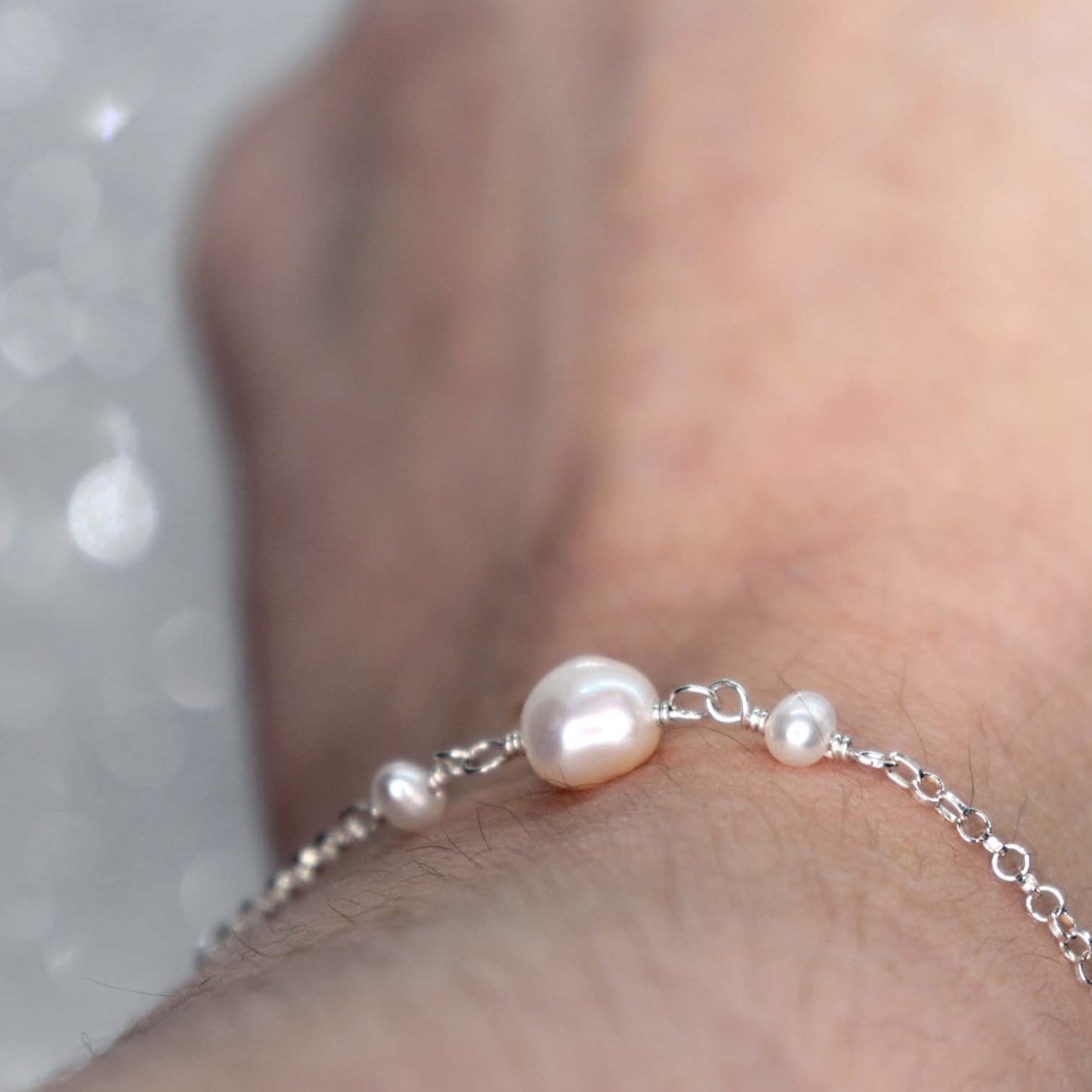 Freshwater Pearl Bracelet, A Grade