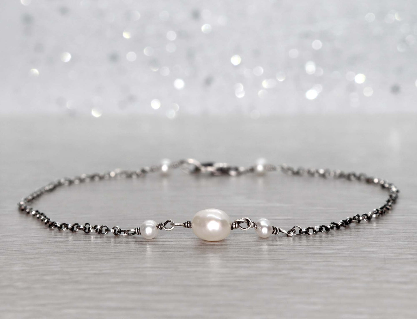 Freshwater Pearl Bracelet, A Grade