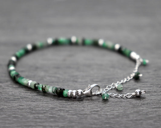 Shaded Emerald Bracelet