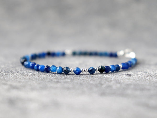Shaded Blue Kyanite Bracelet