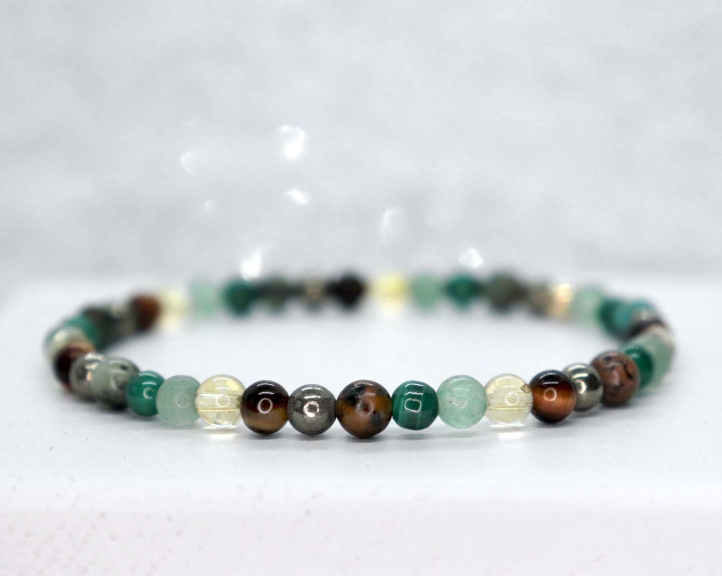 Multigemstone Prosperity & Wealth Bracelet