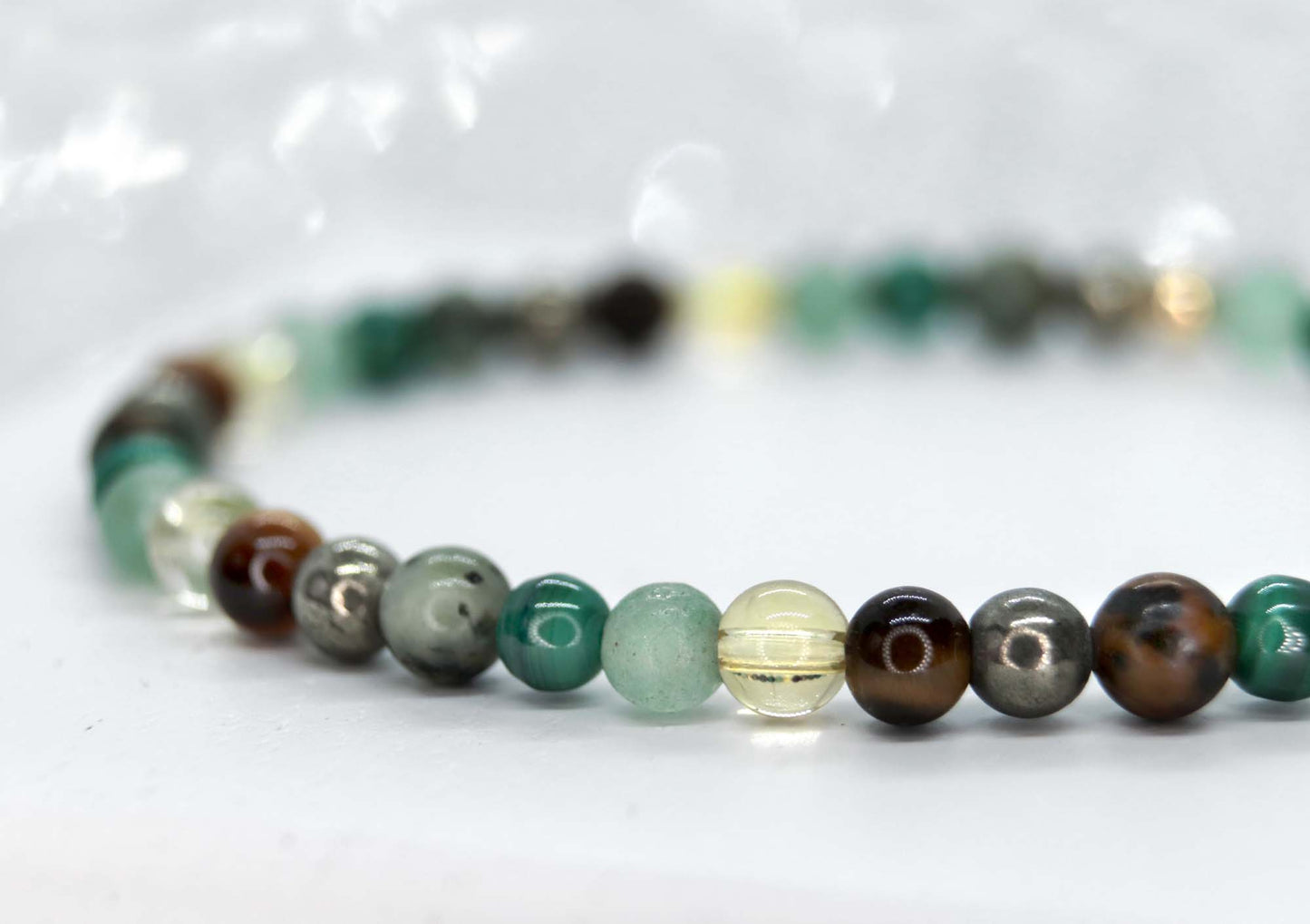 Multigemstone Prosperity & Wealth Bracelet