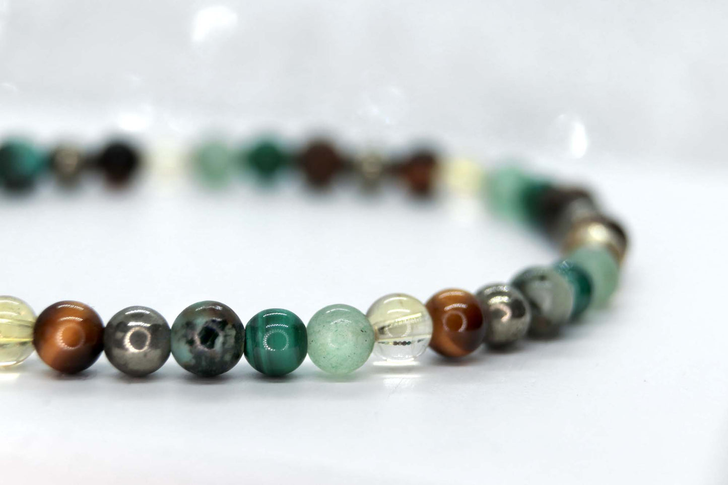 Multigemstone Prosperity & Wealth Bracelet