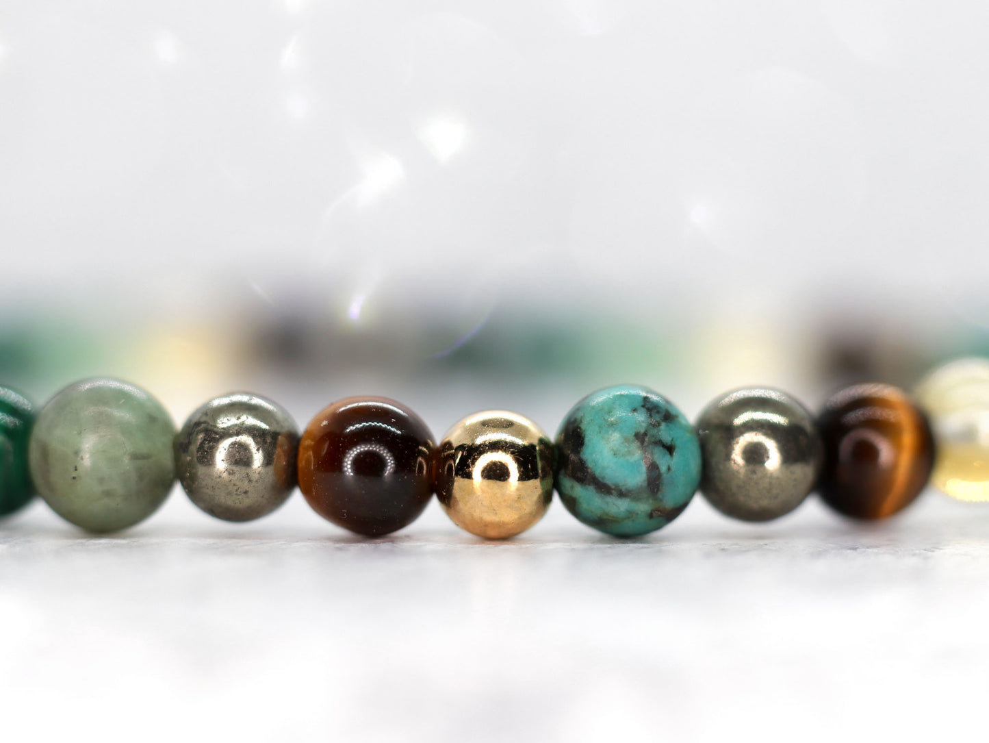 Multigemstone Prosperity & Wealth Bracelet