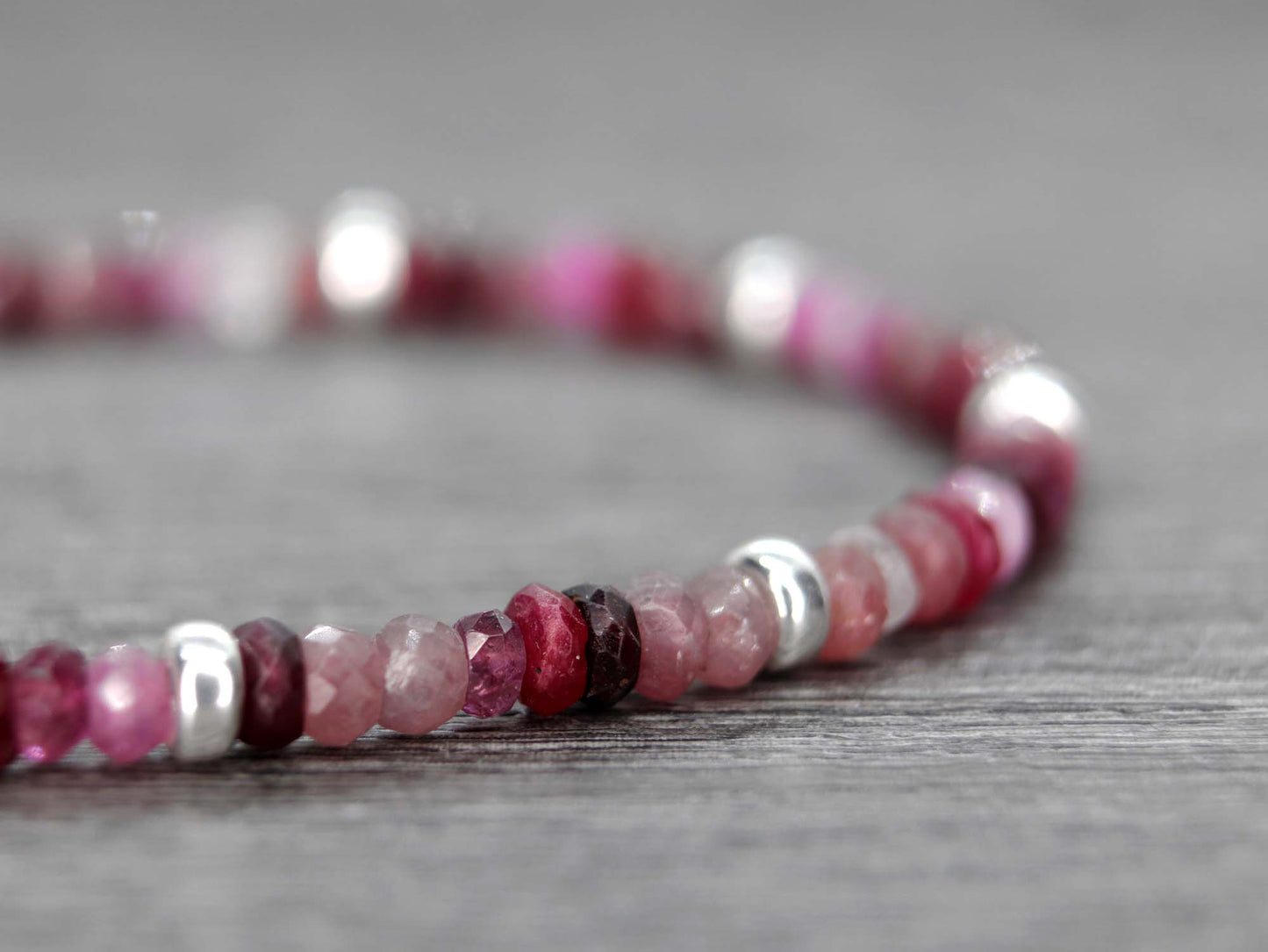 Shaded Ruby Bracelet